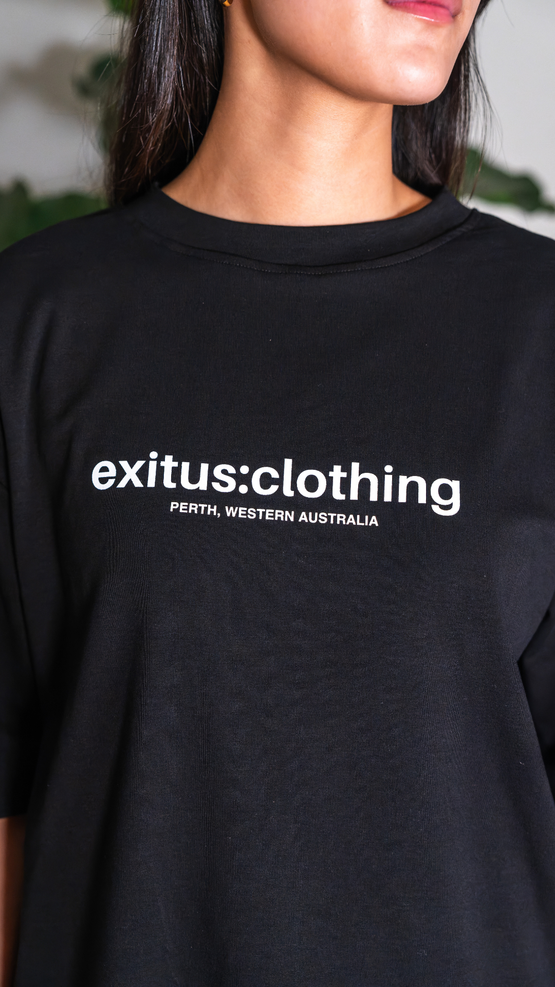 Black Forever Grateful Christian Streetwear Drop-Shoulder Tee