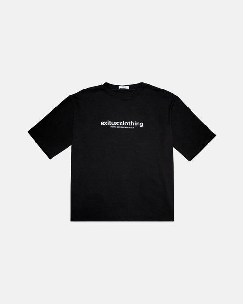 Black Forever Grateful Christian Streetwear Drop-Shoulder Tee