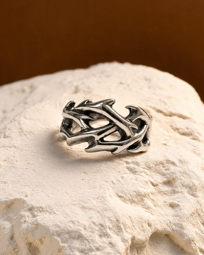 CUSTOM X - Crown of Thorns Ring
