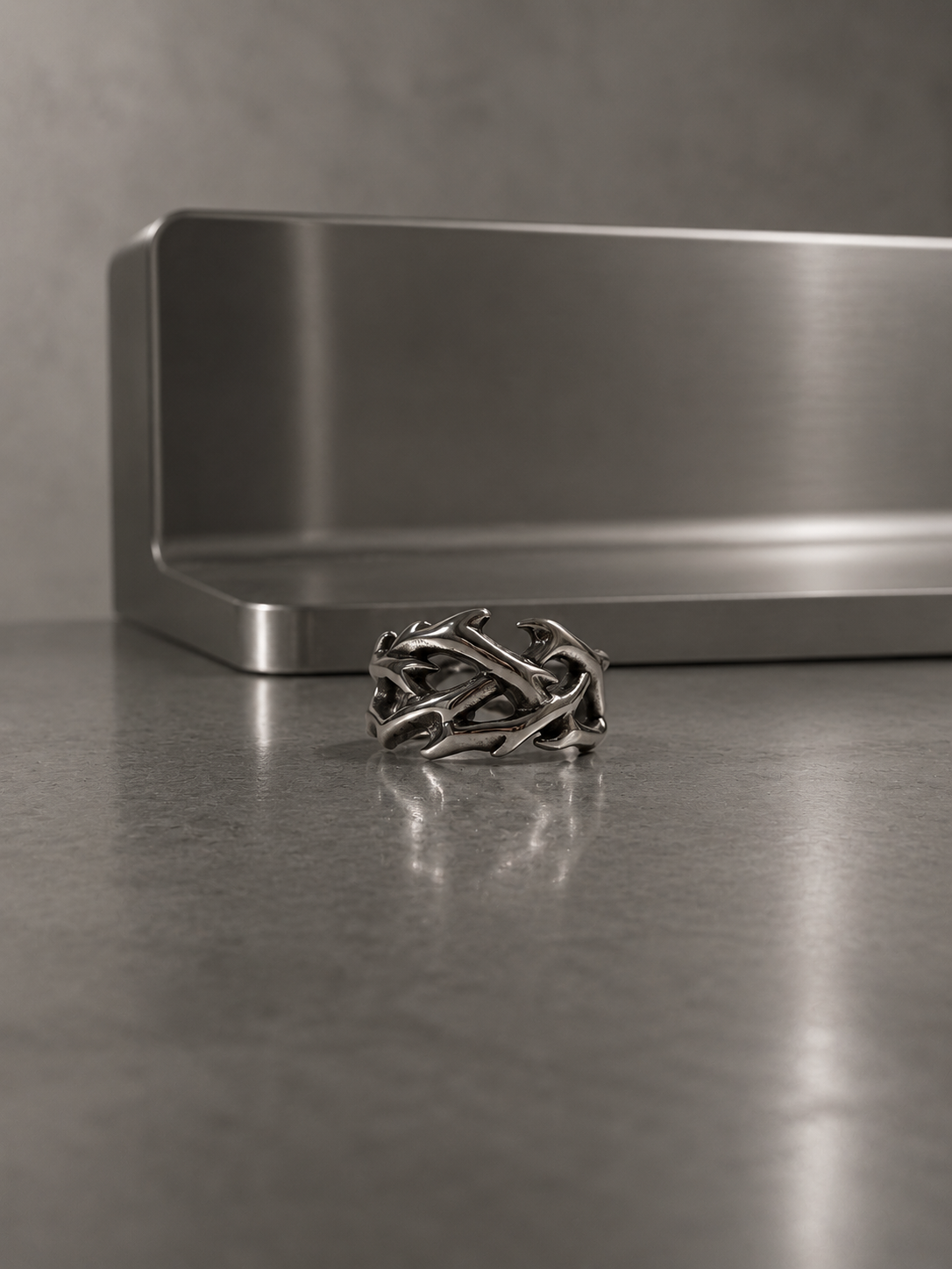 CUSTOM X - Crown of Thorns Ring