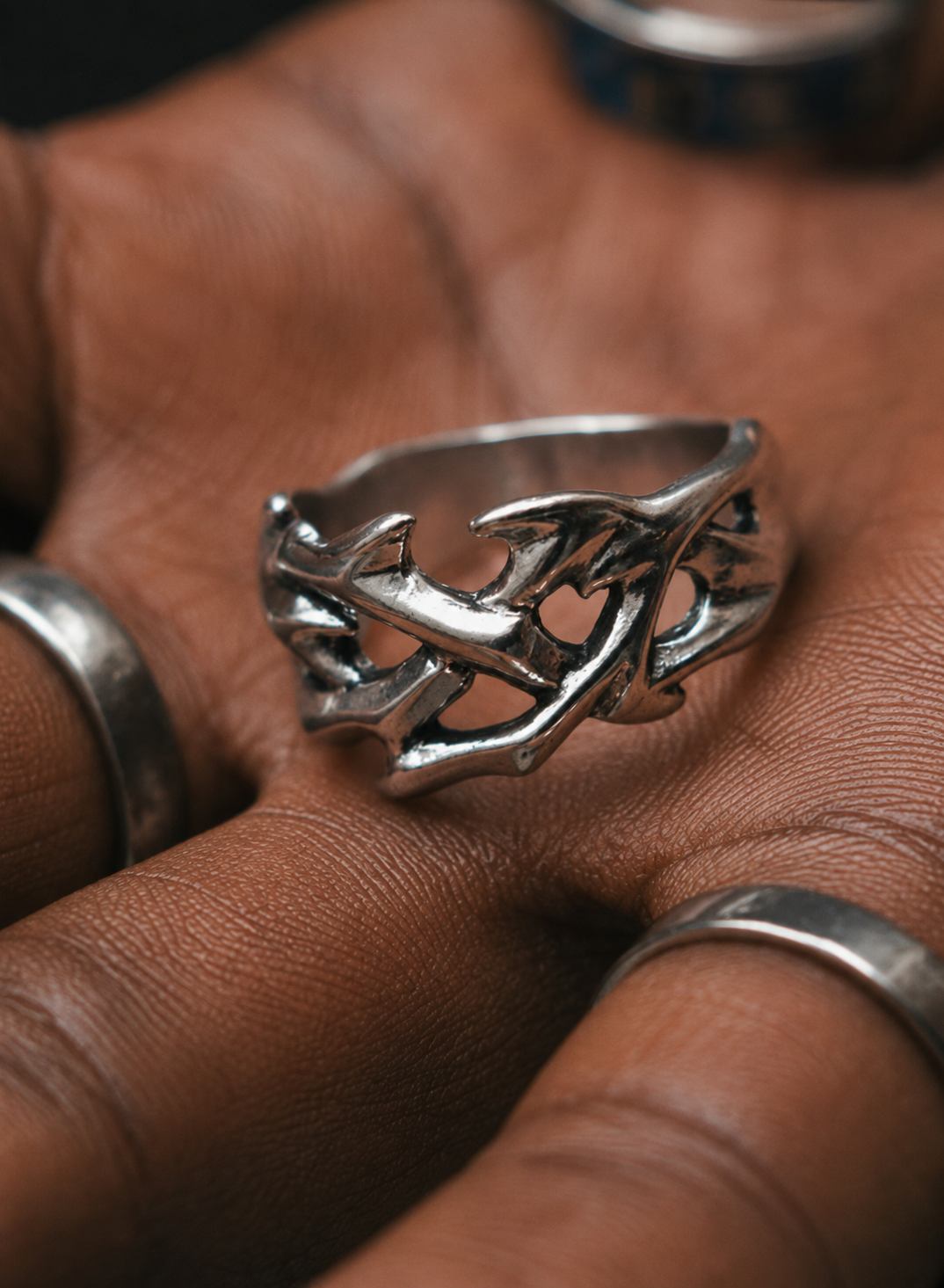 CUSTOM X - Crown of Thorns Ring