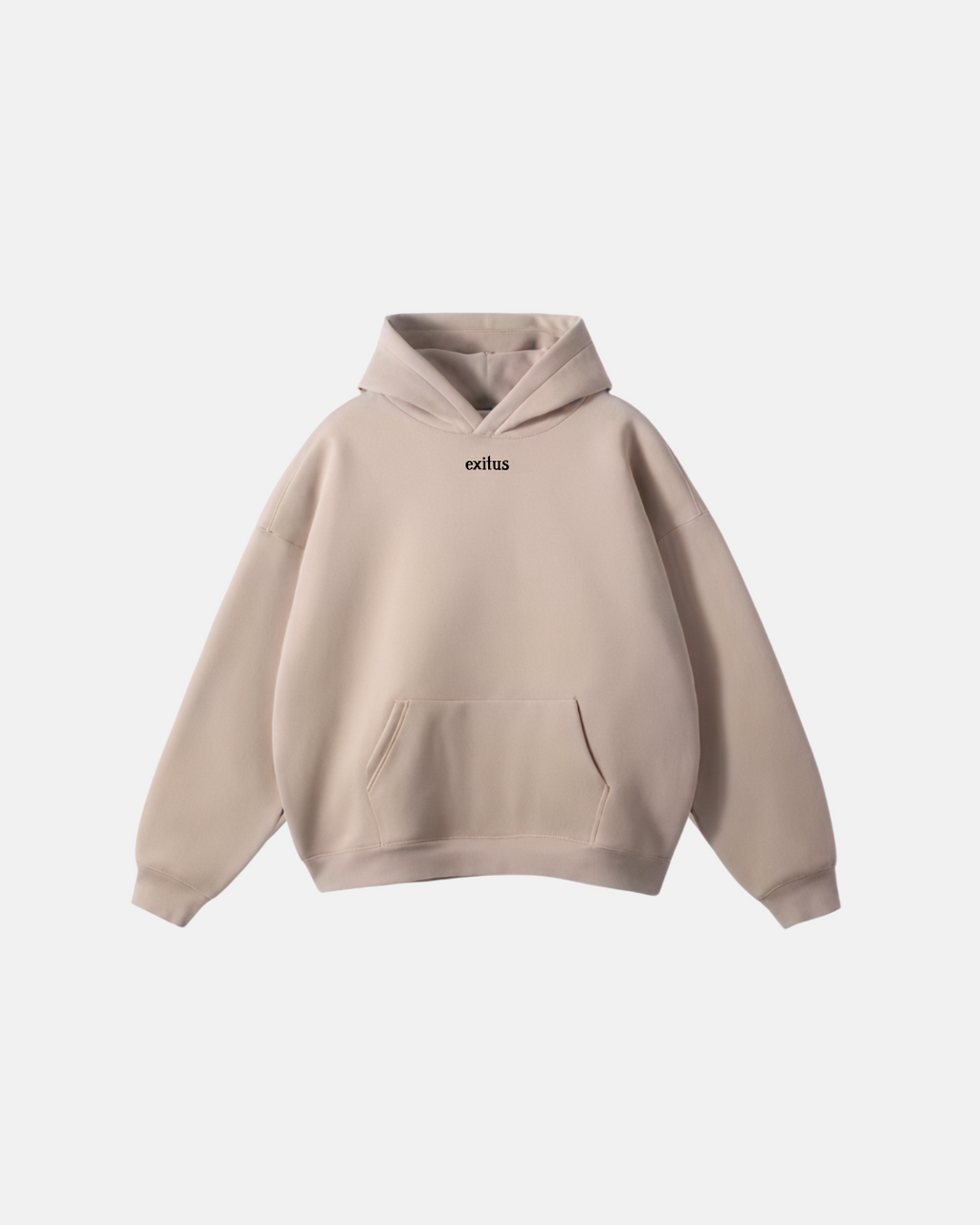 Forever Grateful Christian Streetwear Winter Hoodie – Beige